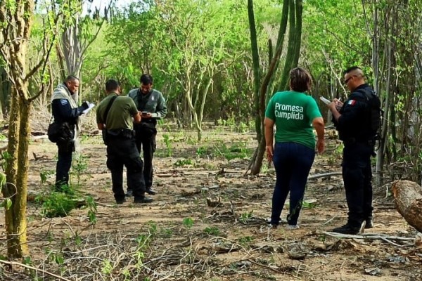 Rastreadoras encuentran restos óseos en El Fuerte
