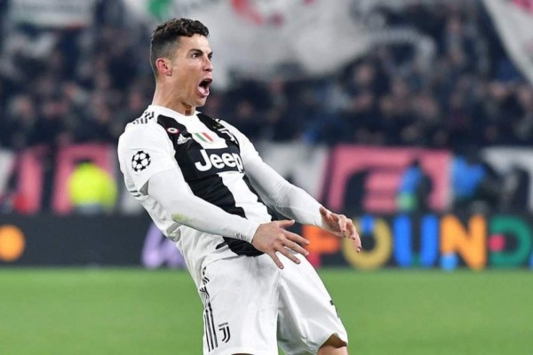 Se piensa que Cristiano Ronaldo emuló el festejo del ‘Cholo’ Simeone. (Foto: @sport)