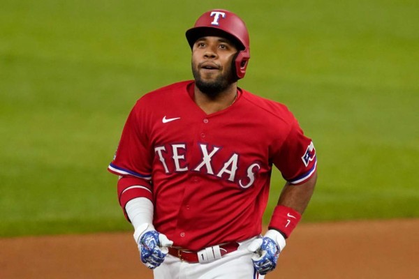 Elvis Andrus tiene una distensión en la espalda baja.