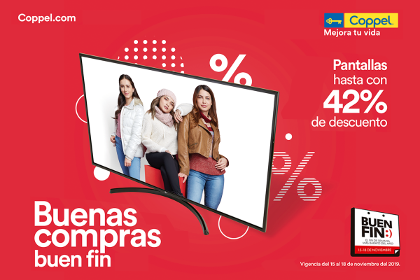 Buenas compras te esperan este Buen Fin en Coppel... ¡Conoce las ofertas!