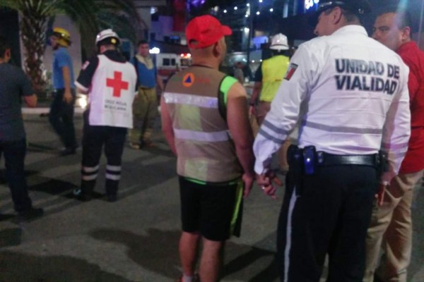 Desalojan plaza debido a una fuga de gas en Culiacán