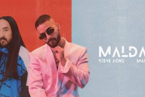 Maluma y Steve Aoki se unieron para lanzar su tema ‘Maldad’