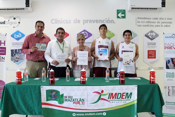 Firma Imdem convenio con Salud Digna para ofrecer exámenes clínicos gratuitos a deportistas