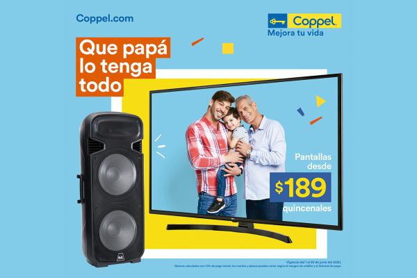 Aprovecha las ofertas de Coppel para que papá lo tenga todo en su día