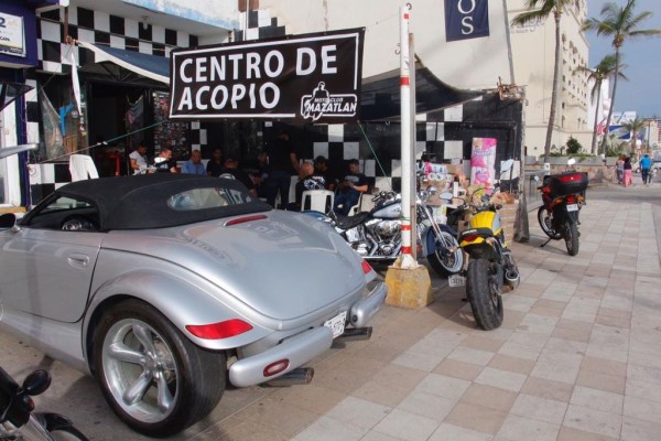 Motoclub Mazatlán A.C. abre centro de acopio