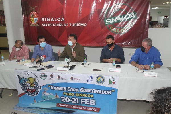 En rueda de prensa se dan los pormenores de la Copa Gobernador 2021 Puro Sinaloa.