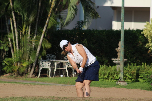Diana Cristina Valdez en acción.