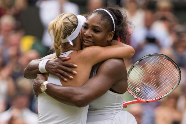 Jugará Serena Williams su décima final de Wimbledon; Angelique Kerber será su rival