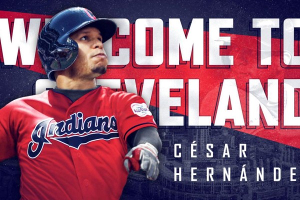 Indios de Cleveland oficializan su pacto con venezolano César Hernández