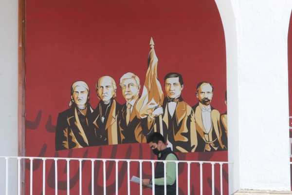 ¿Retirarán el mural de AMLO y la 4T en Culiacán? Ahora el IEES podría interceder
