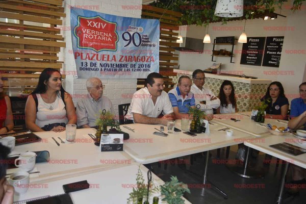 El Club Rotario Mazatlán anunció su tradicional Verbena Gastronómica. Será el próximo domingo 13 de noviembre.