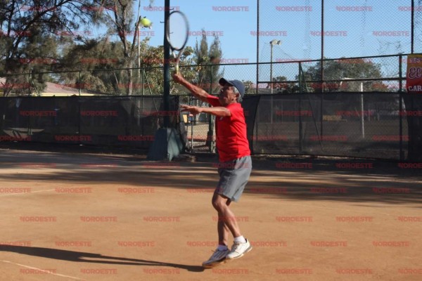 Conservan Rosario Cota y Marcelino Nieto paso perfecto en el Torneo de Tenis de la Primavera 2018