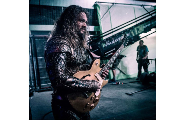 El actor Jason Momoa como 'Aquaman'.