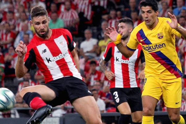 Barcelona cae por la mínima ante el Bilbao.