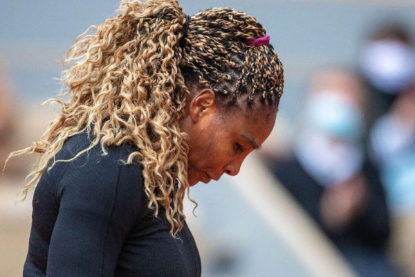 Las lesiones frenaron a Serena Williams en Roland Garros. (Twitter @WTA_Espanol)