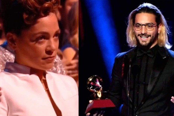 Causa polémica Natalia Lafourcade por reacción de Latin Grammy a Maluma