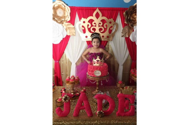 Jade Isabel de fiesta por sus 5 años