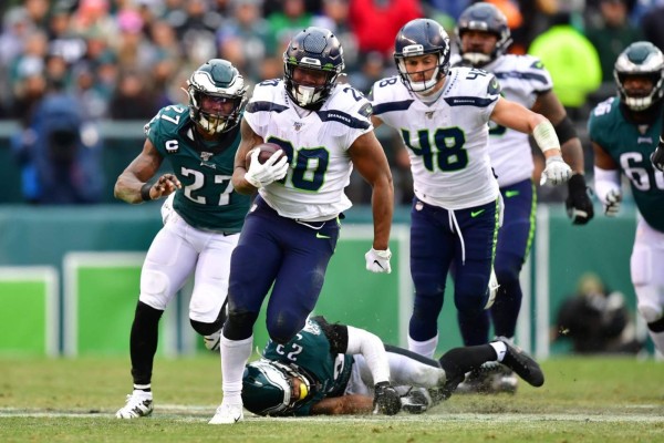 Seahawks de Seattle supera a Eagles de Filadelfia. (Foto: Twitter @ChuckArnoldSEA)