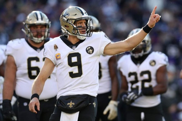 Drew Brees sigue haciendo récords. (Foto: NFL)