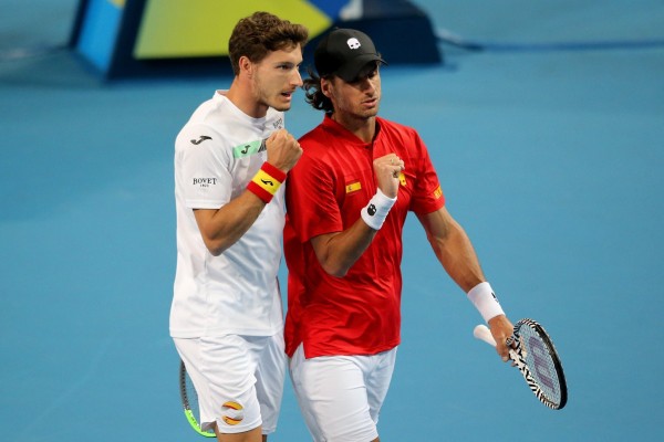 Feliciano López y Pablo Carreño mantienen invicta a España en la Copa del Mundo ATP