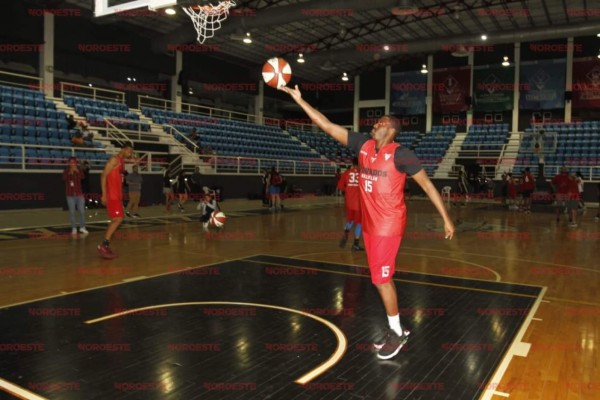 Cumple Venados de Mazatlán Basketball con su primer entrenamiento