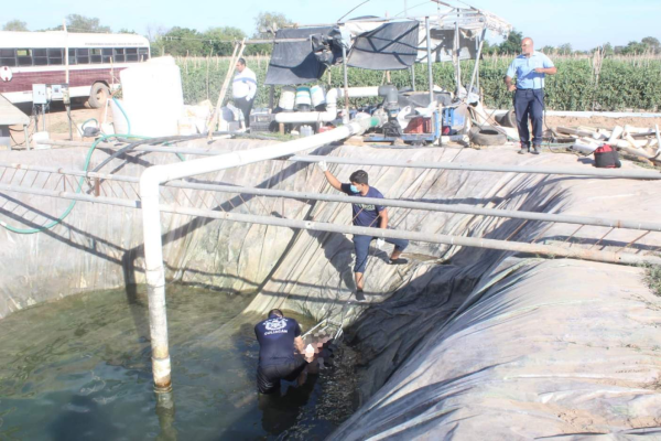 En Culiacán, hallan a un jornalero sin vida en un depósito de agua para riego