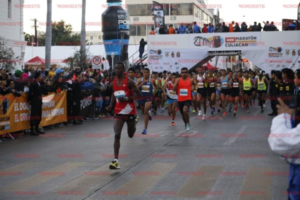 Se anuncian listos para el Maratón Internacional de Culiacán 2018