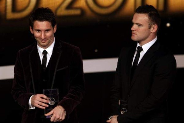 Rooney prefiere a Messi sobre Cristiano Ronaldo