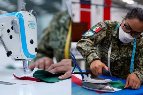 $!Fotos: así se confeccionó la banda presidencial que Sheinbaum usará en su primer Grito de Independencia