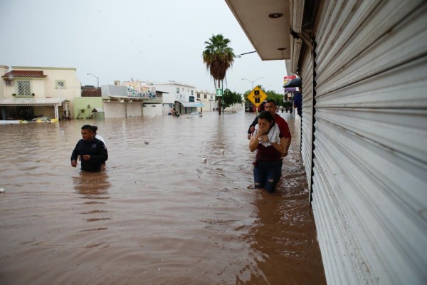 Lluvias de hoy en Culiacán similares a las del huracán Manuel