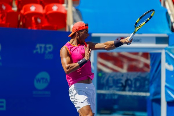 Rafael Nadal ya tiene oponente. (Foto: Twitter @AbiertoTelcel)