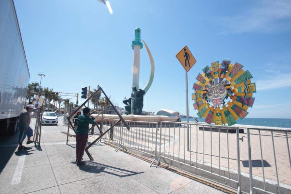 En el área de Playa Norte se acondiciona todo para el evento.