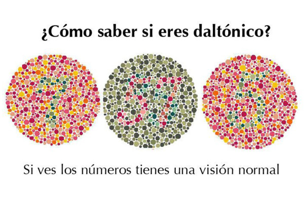 ¿Eres daltónico?