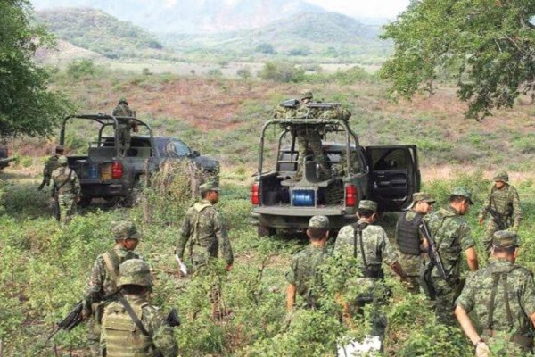 Matan a tres soldados en Guerrero