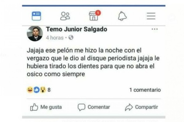 Hijo de diputado del PRI se burla de agresión a periodista en Guerrero
