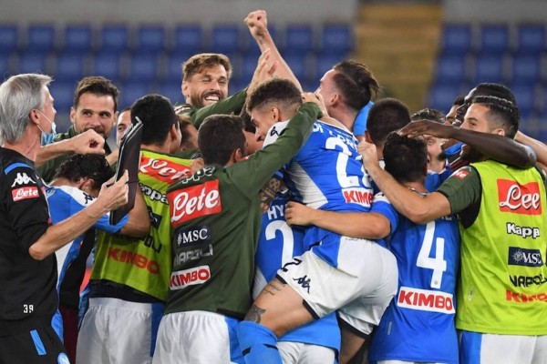 Es la sexta Copa Italia de la historia del Napoli y el primer trofeo de la carrera de Gattuso como entrenador. (Foto: Twitter @sscnapoli)