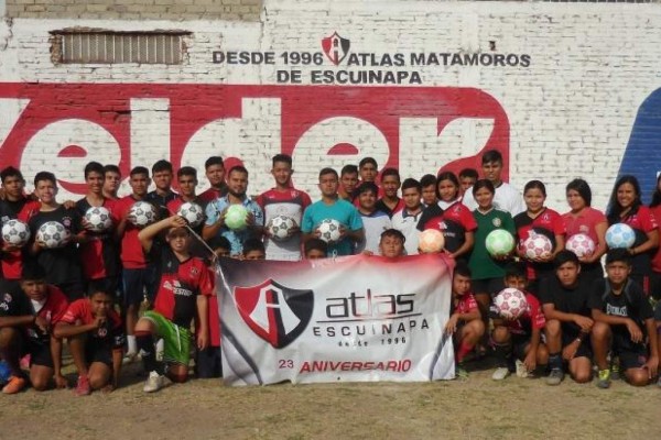 Atlas-Matamoros de Escuinapa festeja 23 años de fundación.