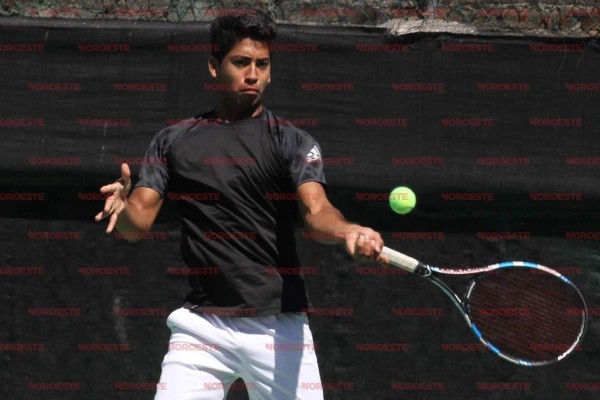 Se presenta Isaac Arévalo con el pie derecho en el Torneo de Tenis Nancy Grimes de Semana Santa 2018