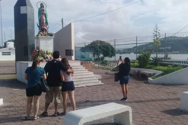 La Virgen de La Puntilla es venerada luego que Willa evadiera a Mazatlán