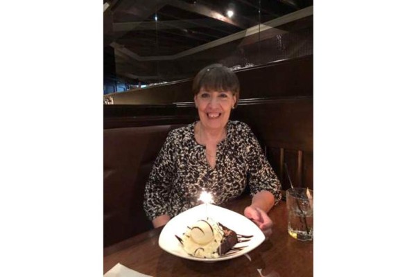 En esta foto Graciela Garza Cuevas celebro su cumpleaños