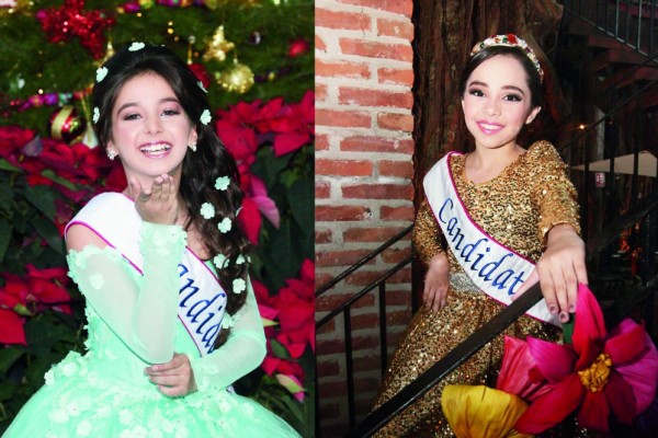 Estrella y Dania buscan ser la Reina Infantil del Carnaval de Mazatlán 2019