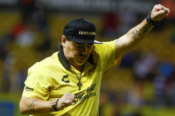 Diego Armando Maradona asegura que va por la revancha con Dorados de Sinaloa