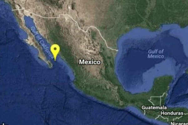 Reportan sismo de magnitud 4.0 en el Mar de Cortés