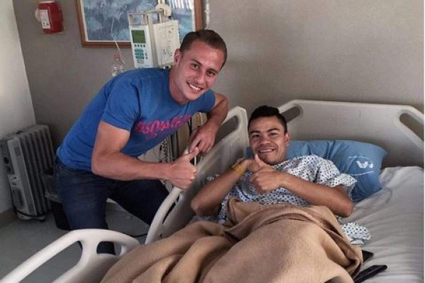 Pablo Barrera se muestra optimista tras su recuperación.