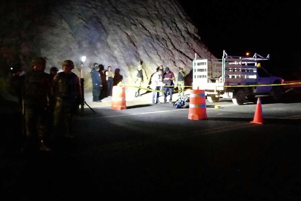 Matan a tres mineros y los dejan en una camioneta, en Concordia