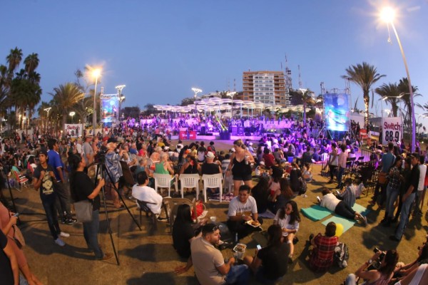 Llenan de música el Parque Ciudades Hermanas en Mazatlán