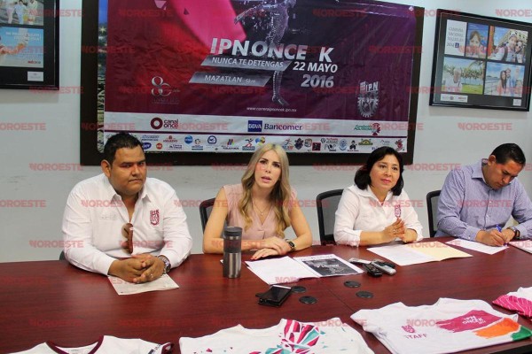 La novena edición de la carrera “IPN Once-K 2016 No te detengas” será el domingo 22 de mayo.