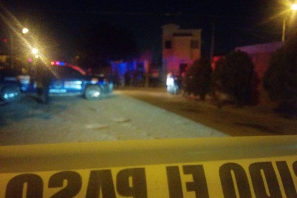 Matan a balazos a sujeto y otro queda herido en la colonia Villa Bonita en Culiacán