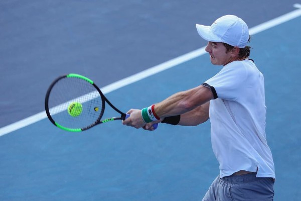 Mazatleco Luis Patiño es frenado en cuartos de final del Abierto de Monterrey