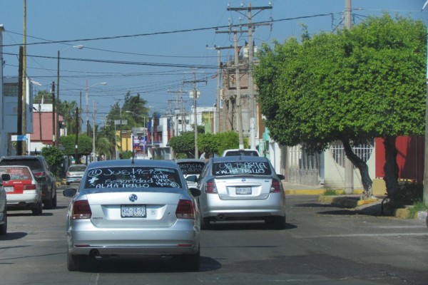 Protestan en Mazatlán por asesinato de conductora Uber en Chihuahua